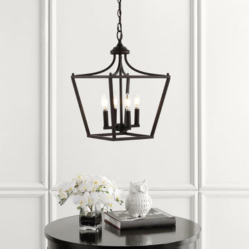 Camden Iron Classic Midcentury Pendant Lantern - JONATHAN Y